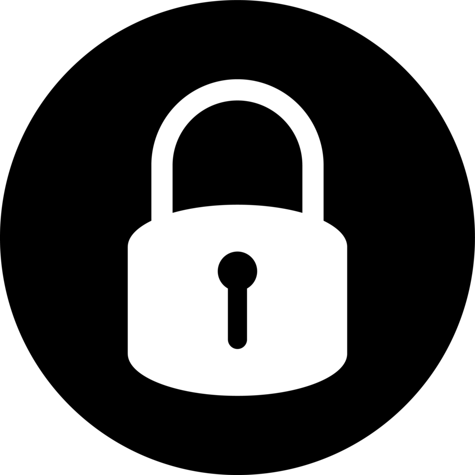 Lock icon clipart 12674156 PNG