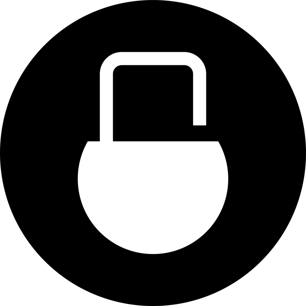 Lock icon clipart png