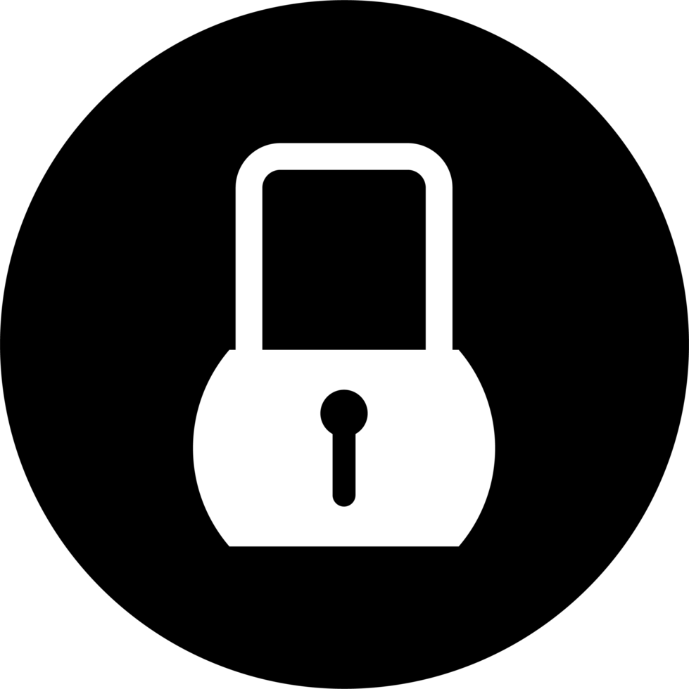 Lock icon clipart 12674669 PNG