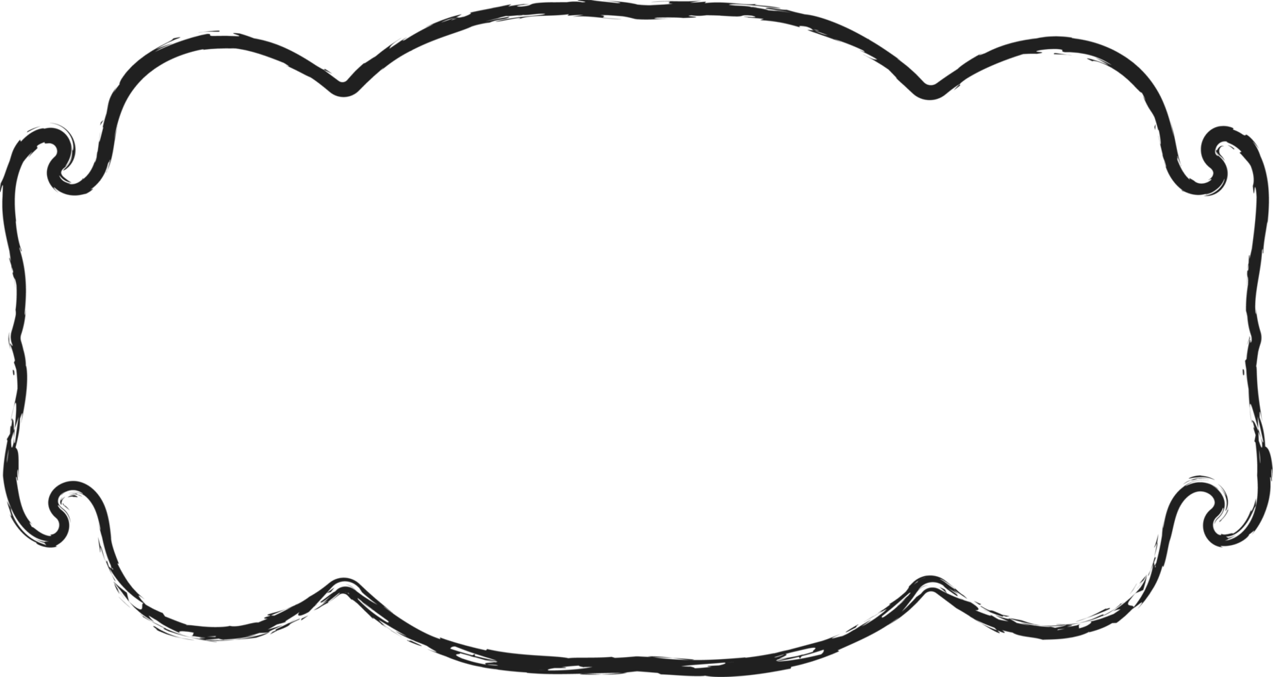 bannière clipart simple png