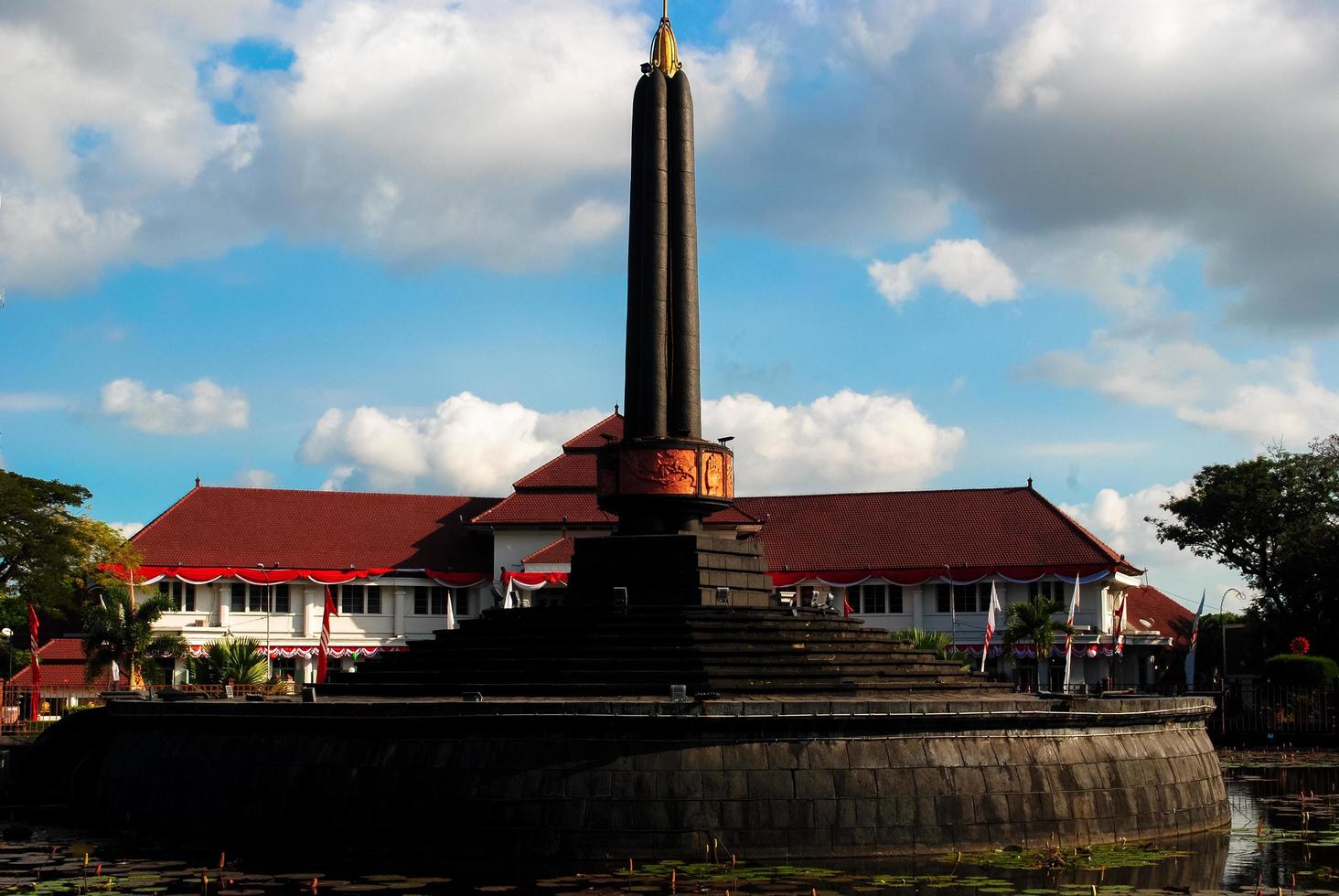 Tugu Monument in Malang, East Java, Indonesia photo