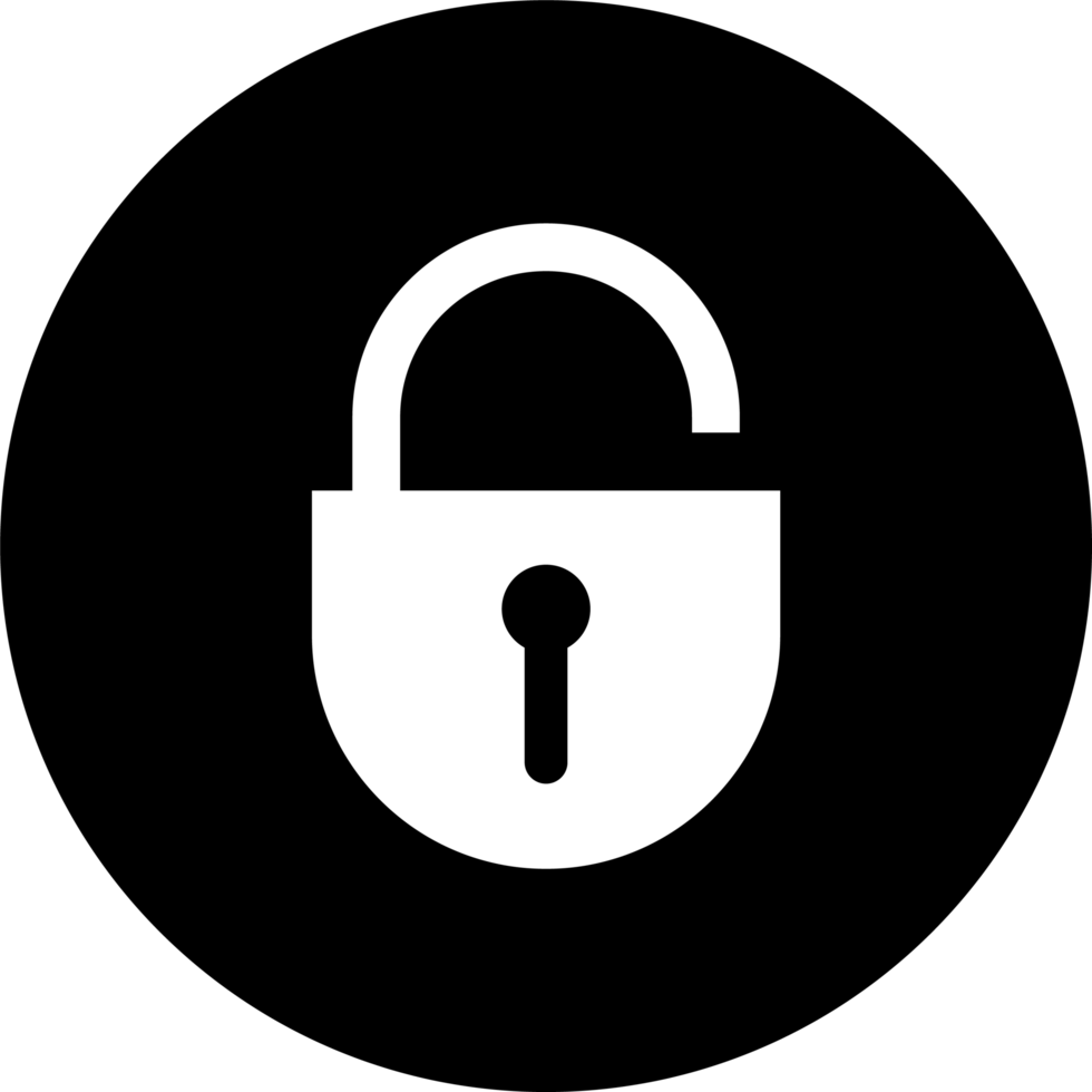 Lock icon clipart 12675078 PNG
