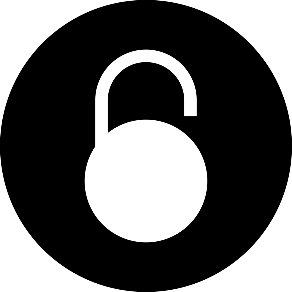 Lock icon clipart png