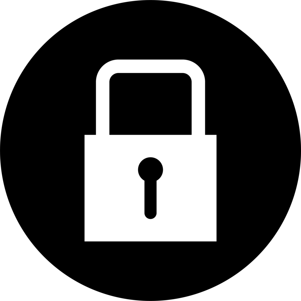 Lock icon clipart 12675446 PNG
