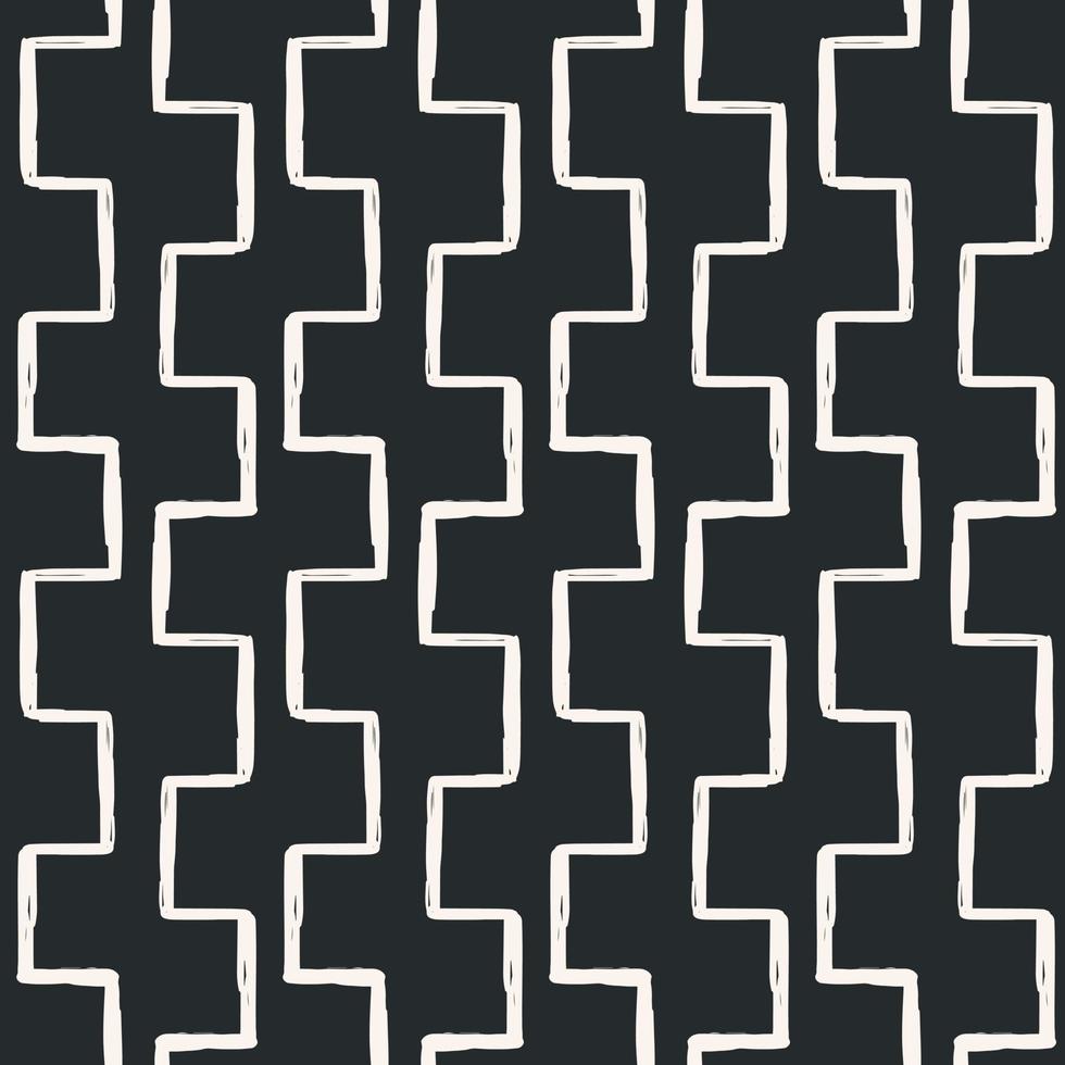 Aesthetic Contemporary printable seamless pattern with abstract Minimal elegant line brush stroke shapes and line in nude colors. vector