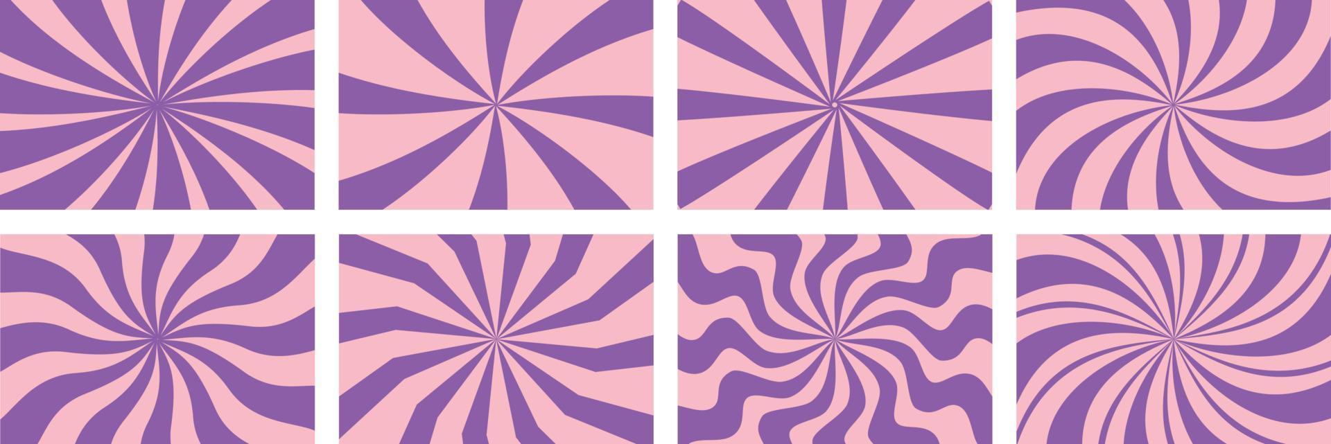 Vintage Twisted Sunburst Background vector