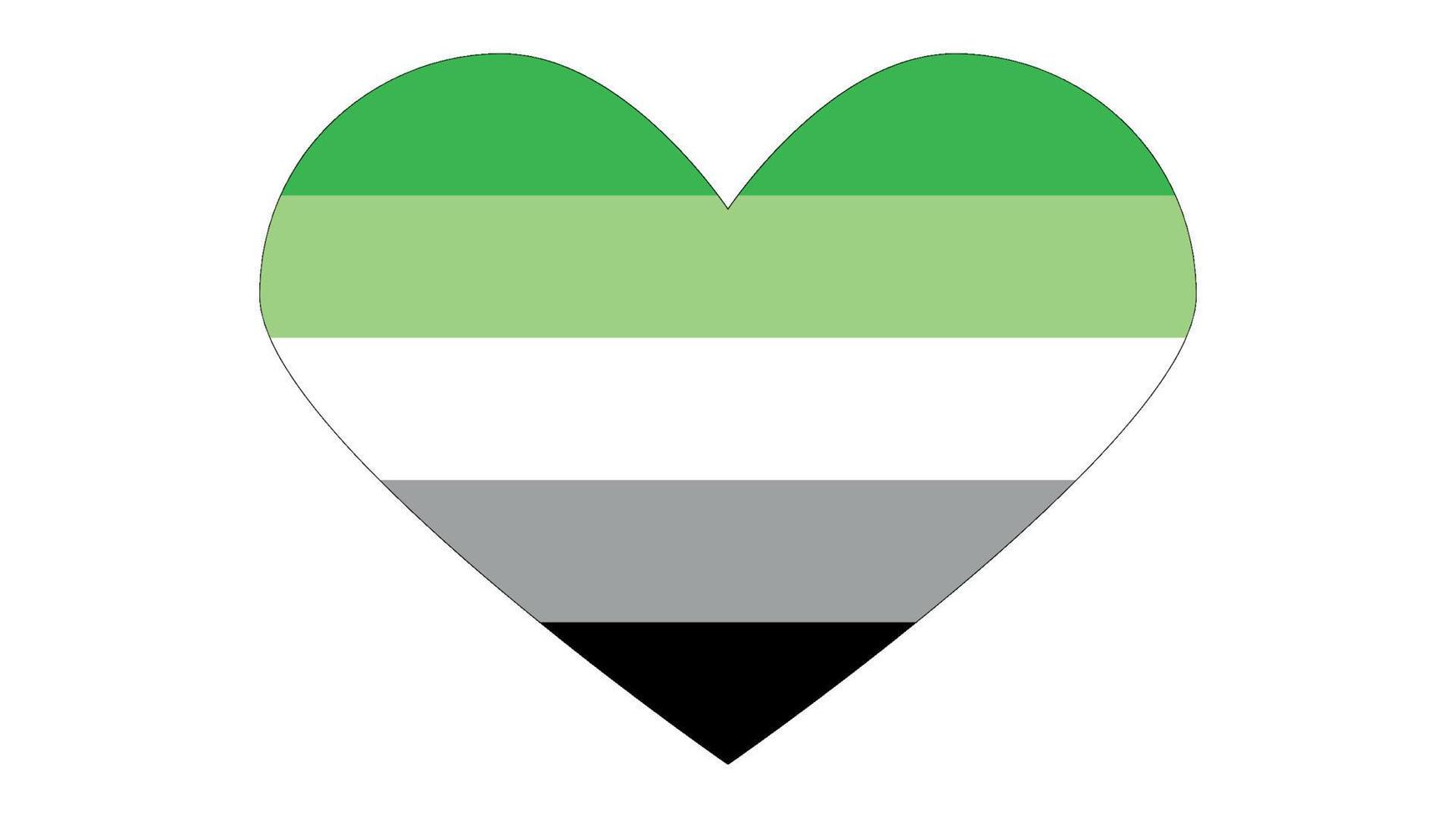 ilustración de la bandera del orgullo romántico. comunidad lgbt. fondo de concepto brillante, plantilla para banners, diseño de carteles vector
