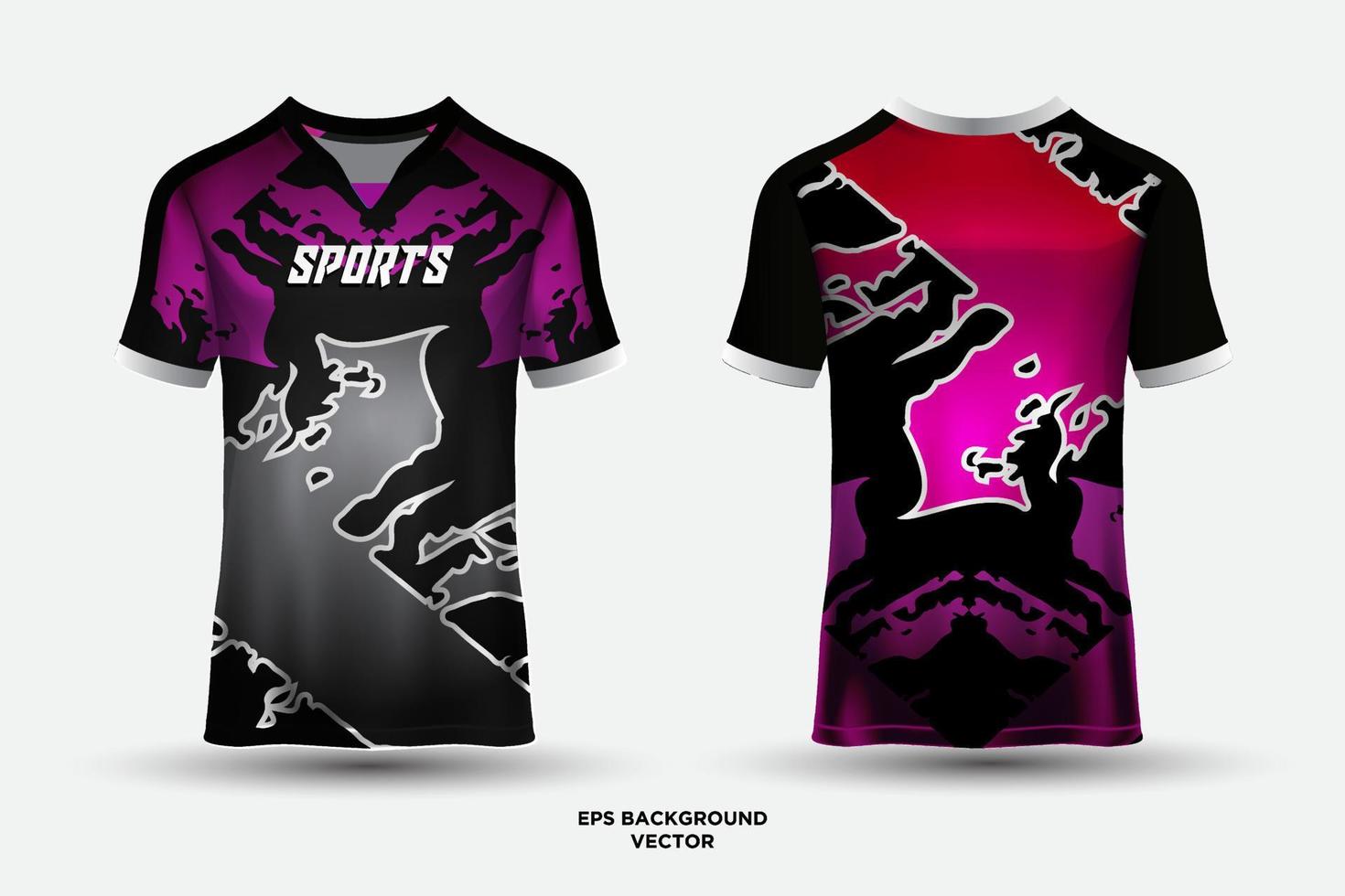 Sports Jersey 04 Four vector