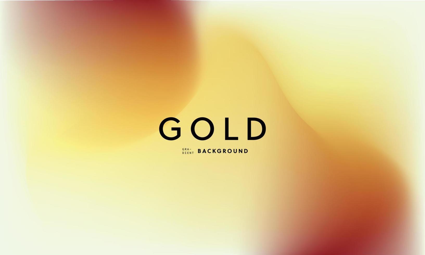 Abstract trendy in gold blending gradient color for background. Smooth minimalist color texture for poster template, cover, presentation, web and creative print. vector