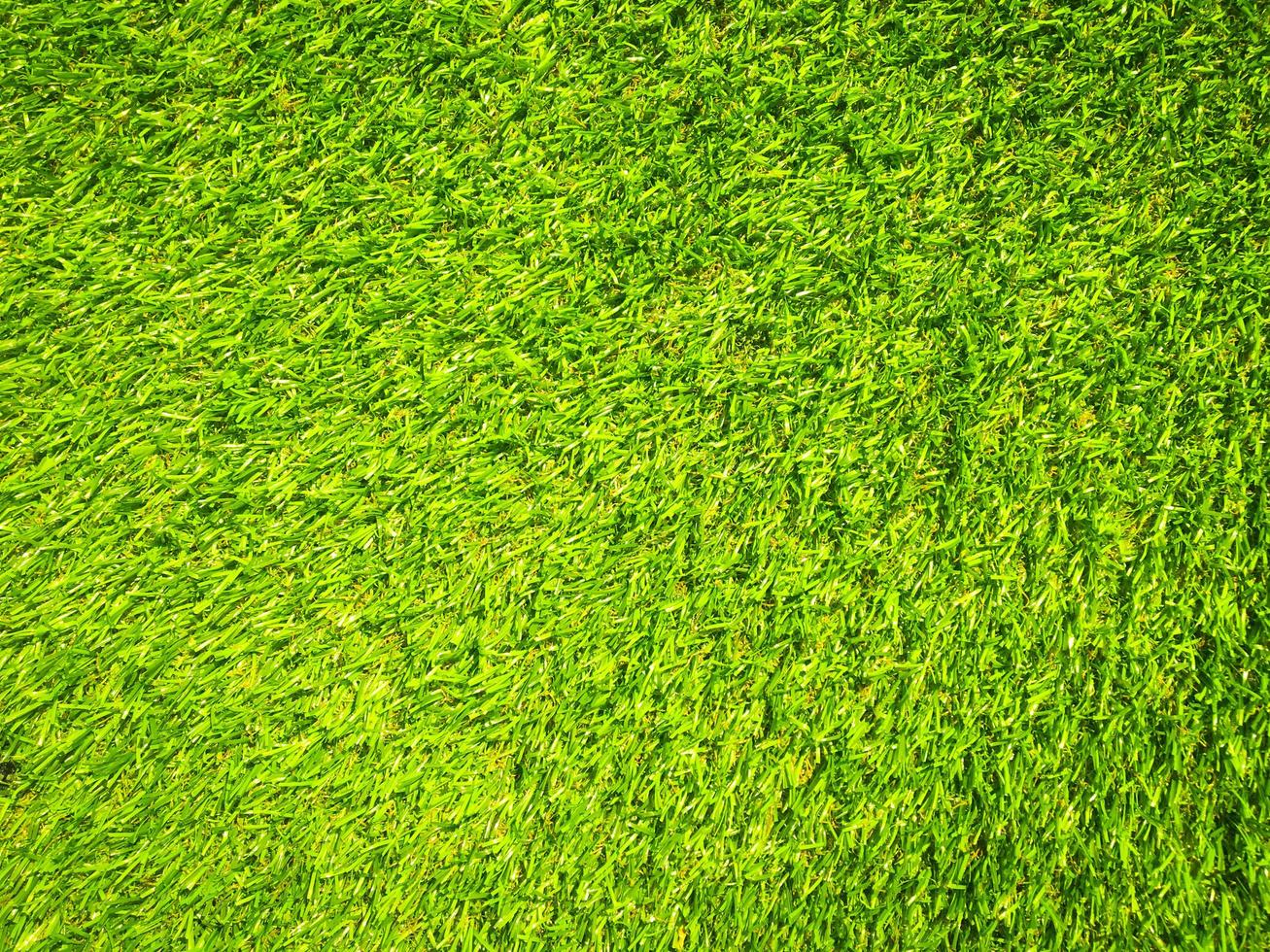 Artificial green lawn backyard for background. Texture for design photo