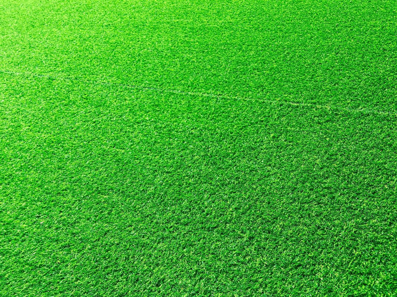 Beautiful green grass pattern from golf course for background. Copy space for work and design, Top view photo