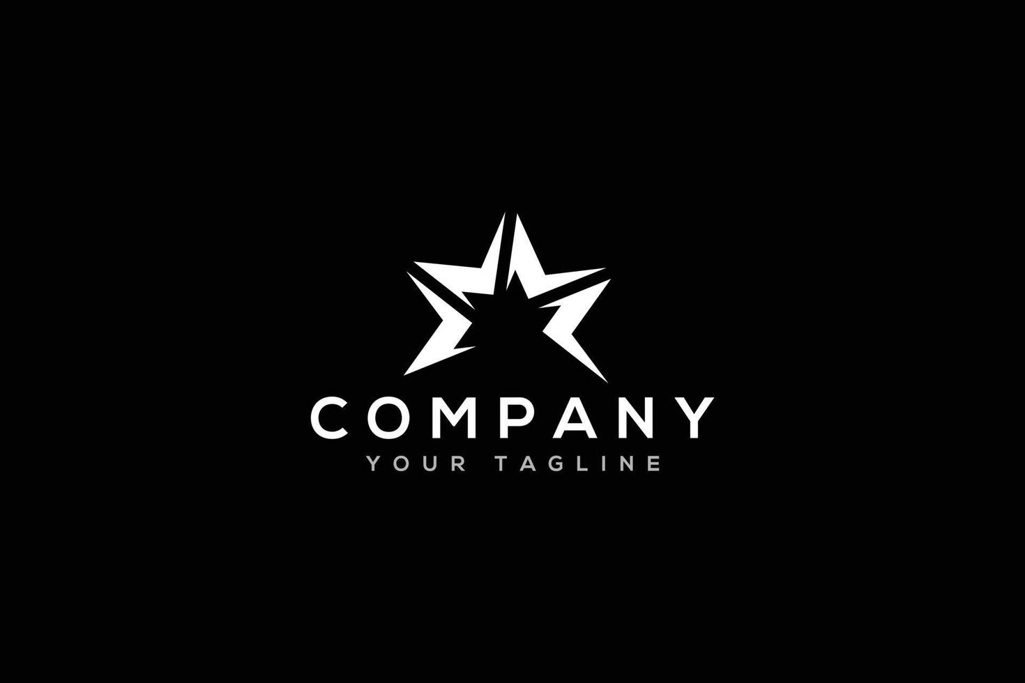 Star Shape Logo vector