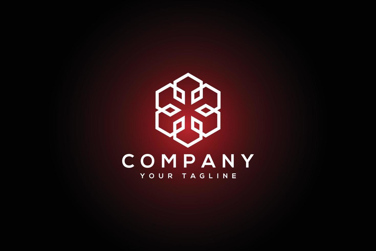 Nature Logo Polygon vector