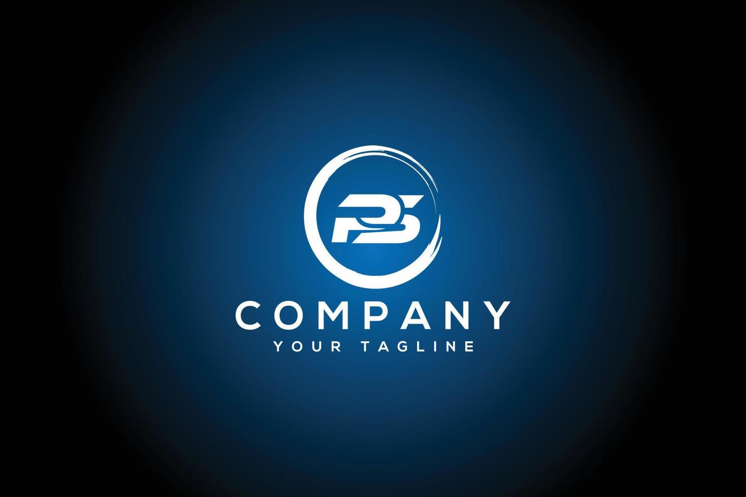 PS Letter Logo vector