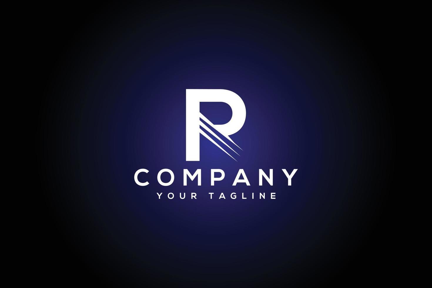 R Letter Logo vector