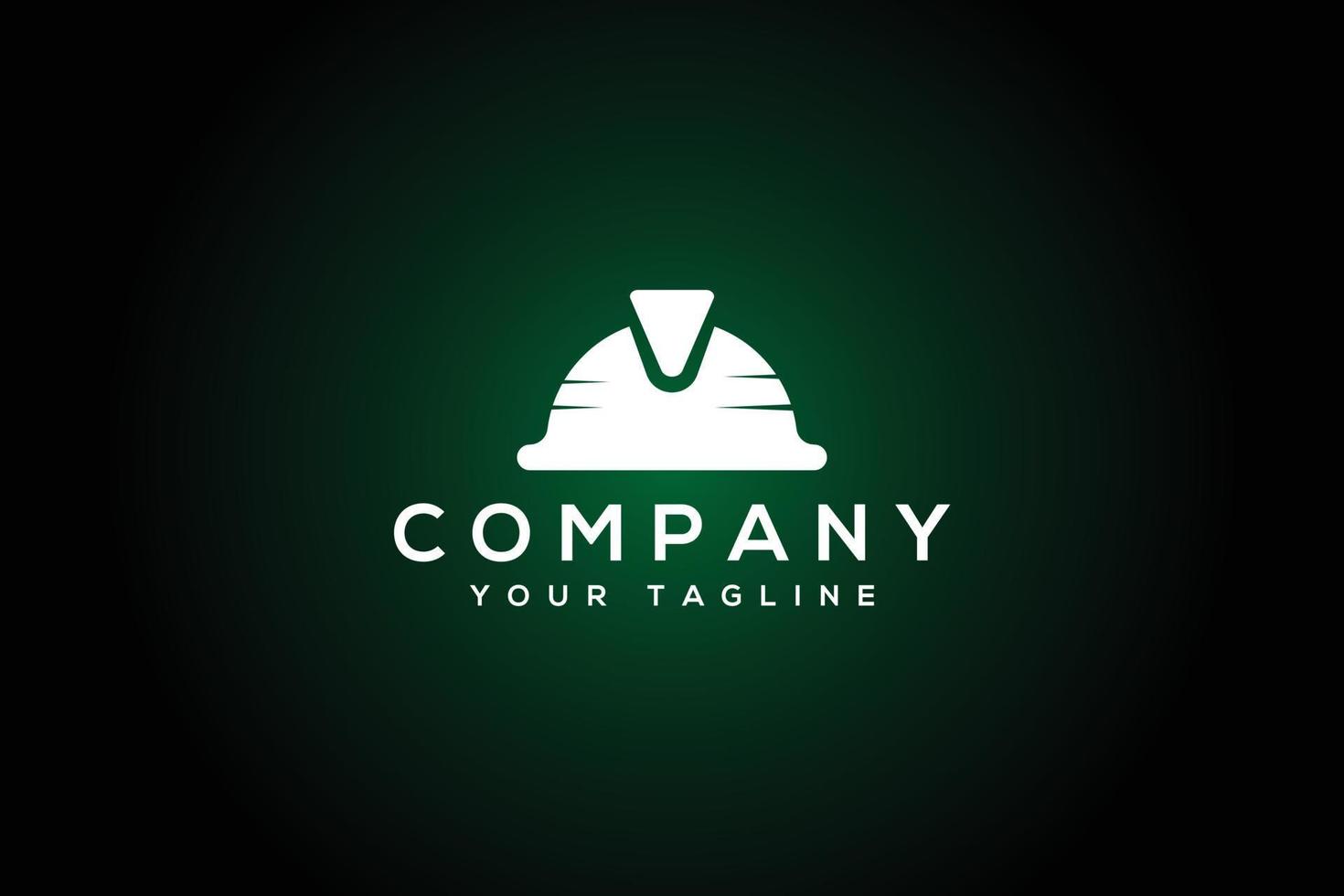 Worker Shape Logo vector