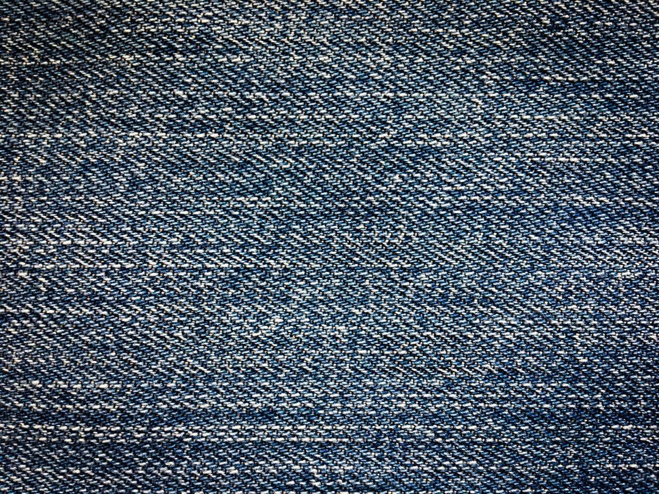 Beautiful blue jeans texture background with copy space for design photo