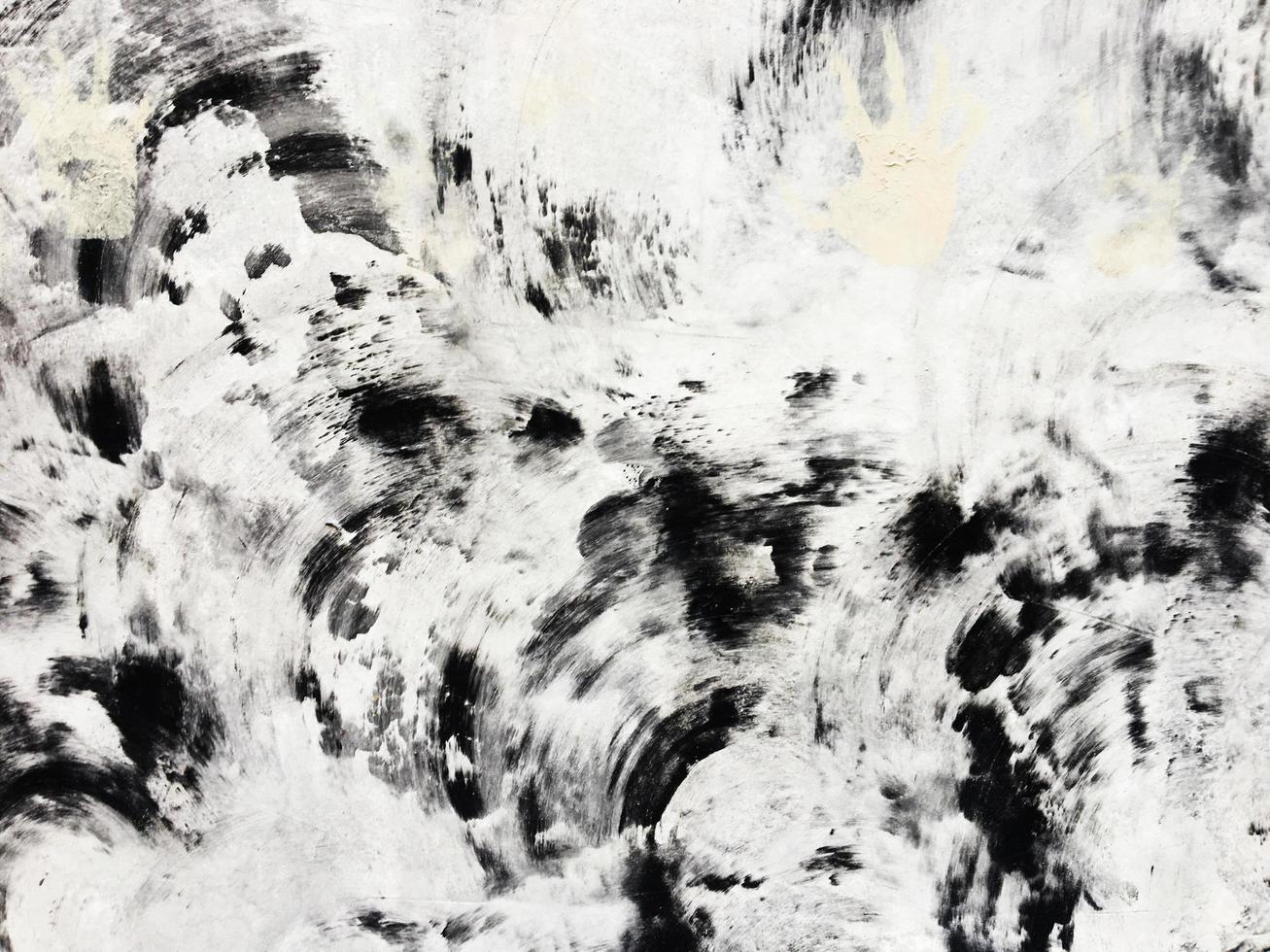 White and black wall texture background with copy space for design photo