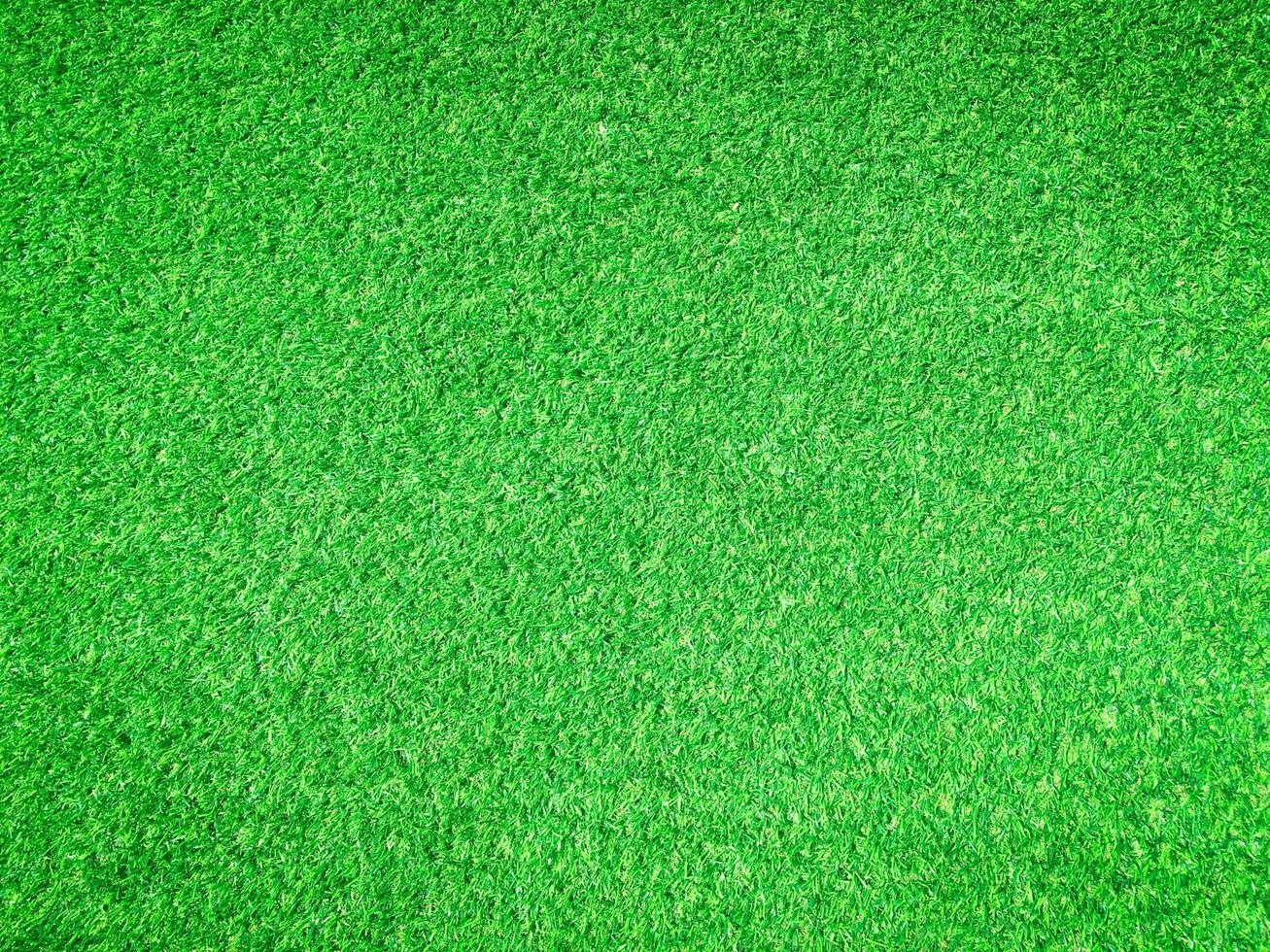 Beautiful green grass pattern from golf course for background. Copy space for work and design, Top view photo