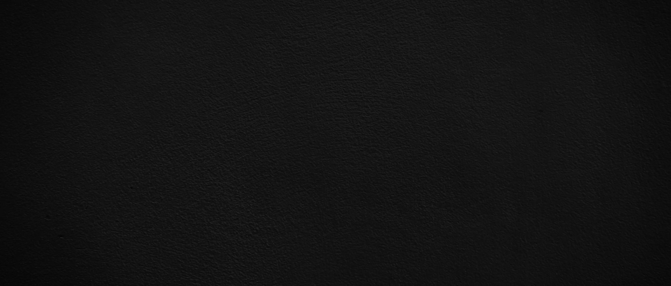 Blank black cement wall texture for background with copy space for design photo