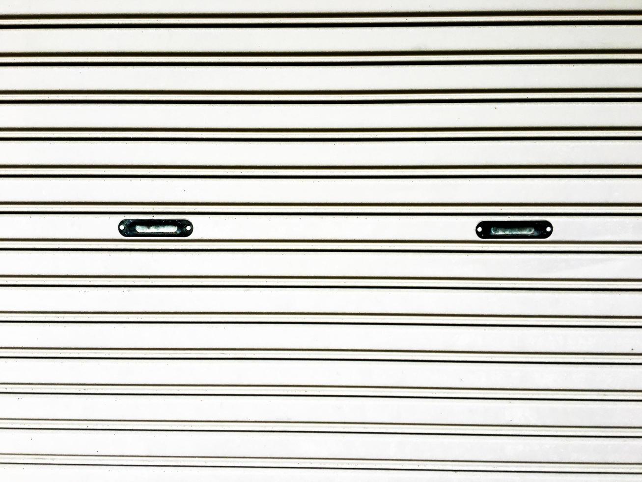 Garage door texture background for design with copy space photo
