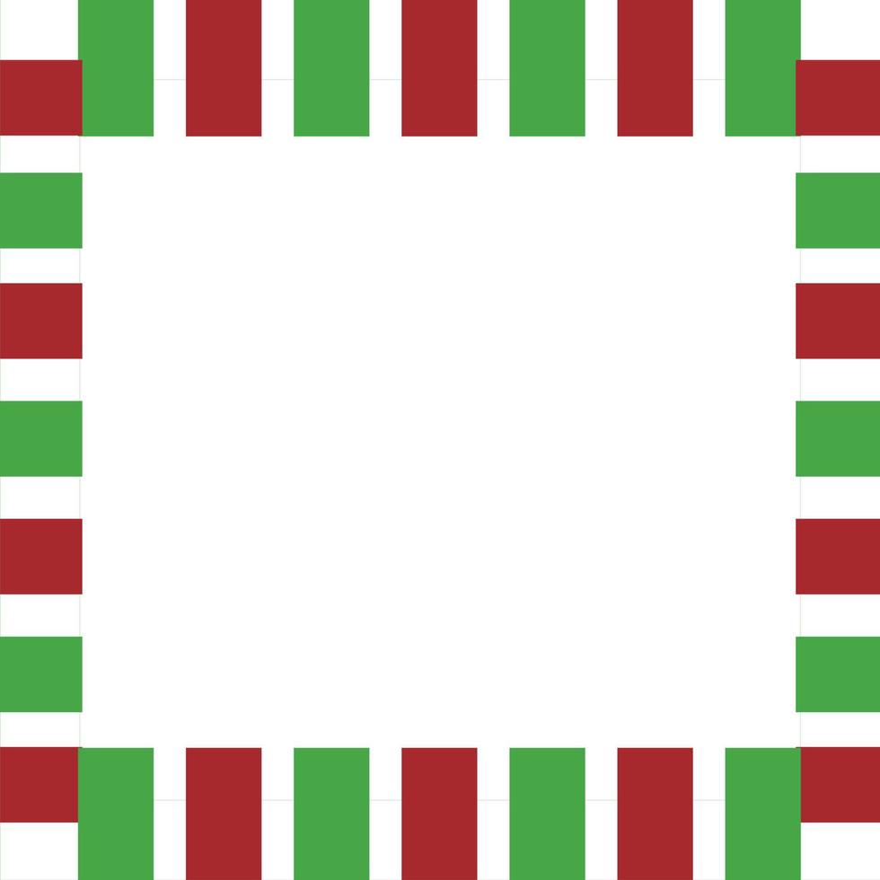 Collection of Xmas striped borders with copy space, Christmas background. wrapping paper. Christmas print supplies. Merry Christmas Party People Celebrating Christmas Flat Illustration vector