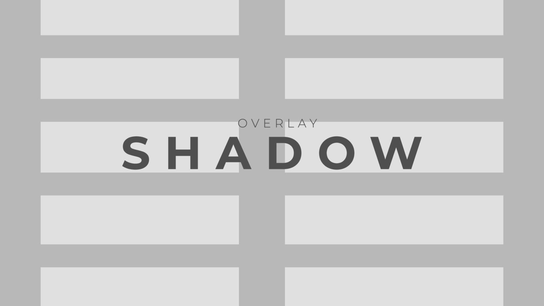 Window shadow overlay vector