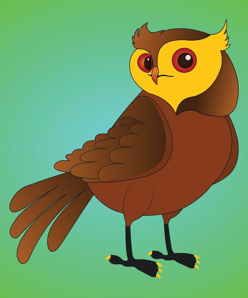 Owl vector art