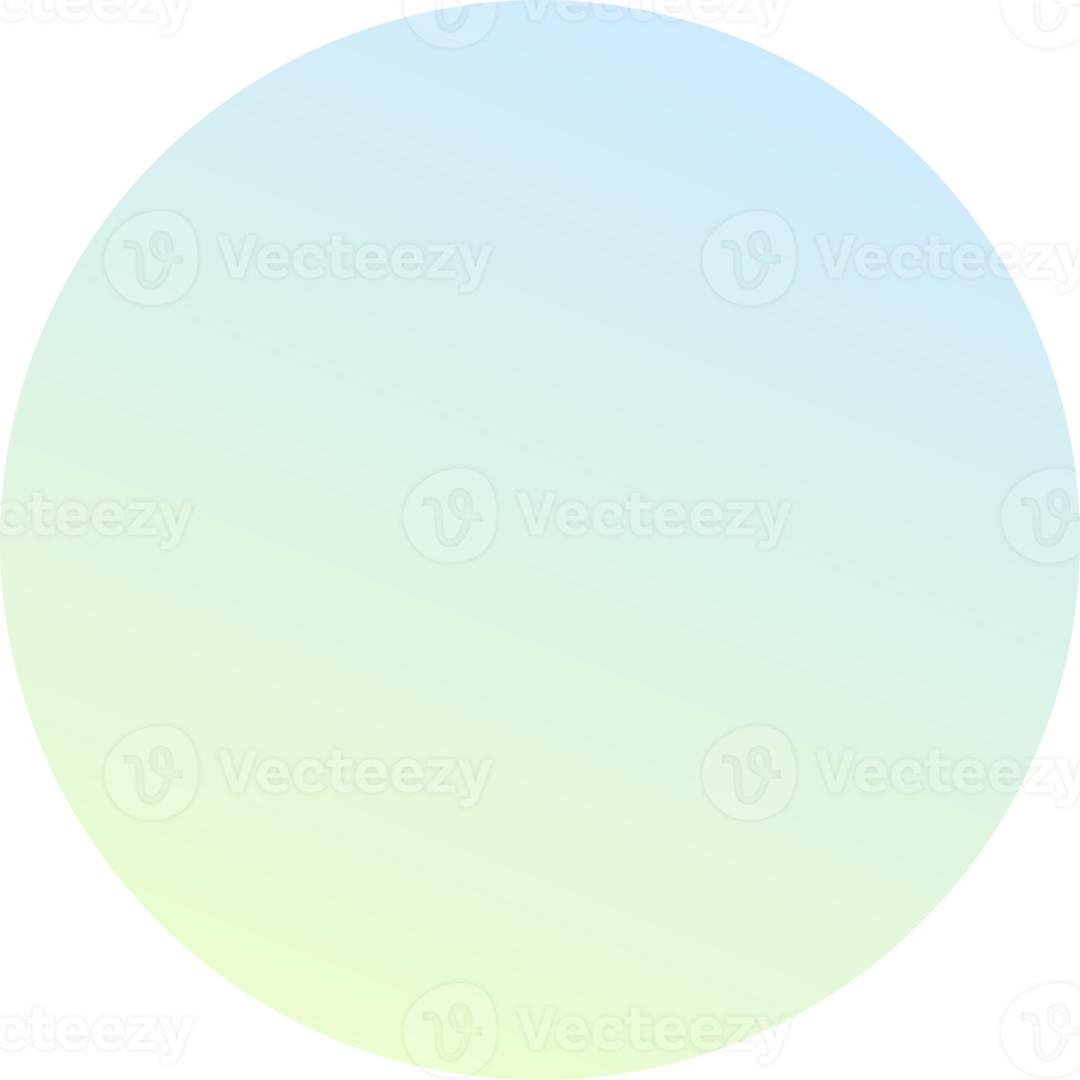 colorful gradient round shape circle decoration 12682033 PNG