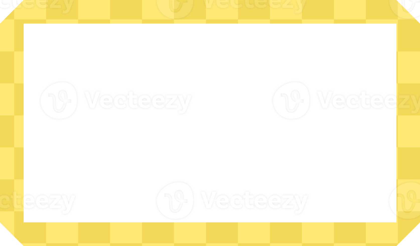 cute yellow banner, tag, label checkers, gingham, plaid, tartan decoration png