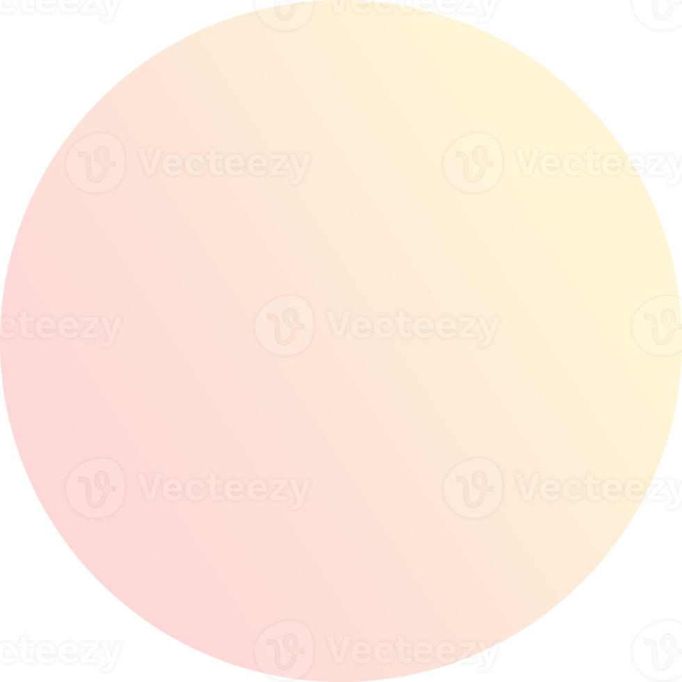 colorful gradient round shape circle decoration 12682100 PNG