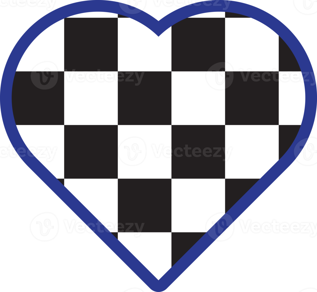 niedliches Schachbrett in Herzform, Dame, Gingham, Plaid, Tartan-Dekoration png