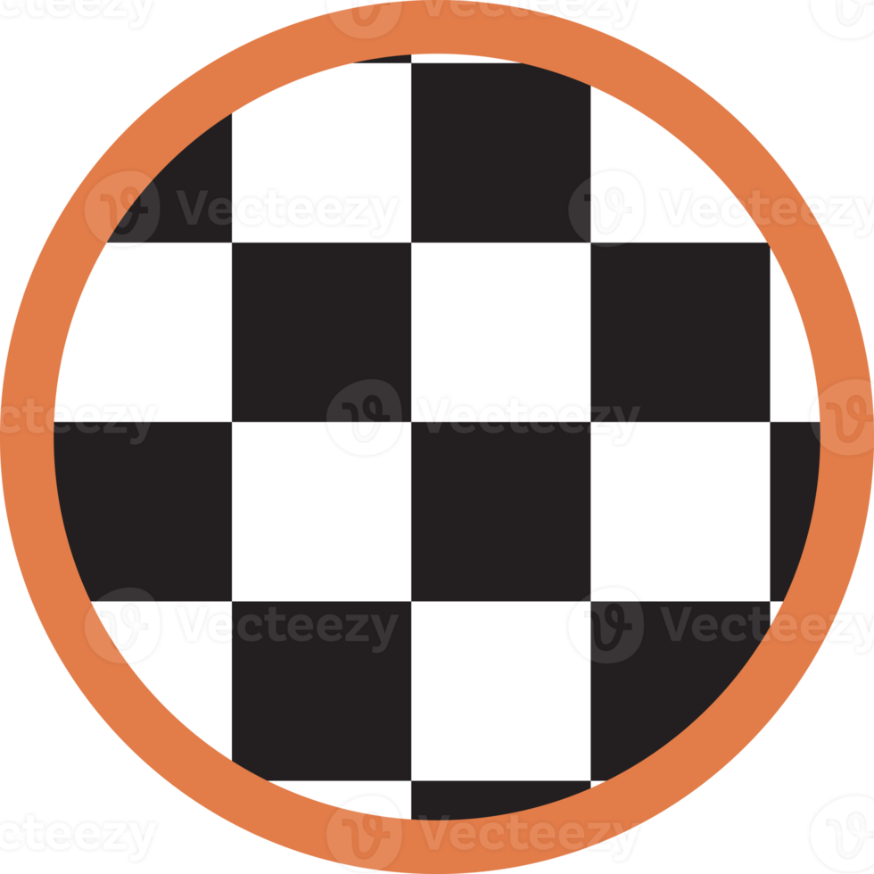 cute colorful round shape checkerboard, checkers, gingham decoration png