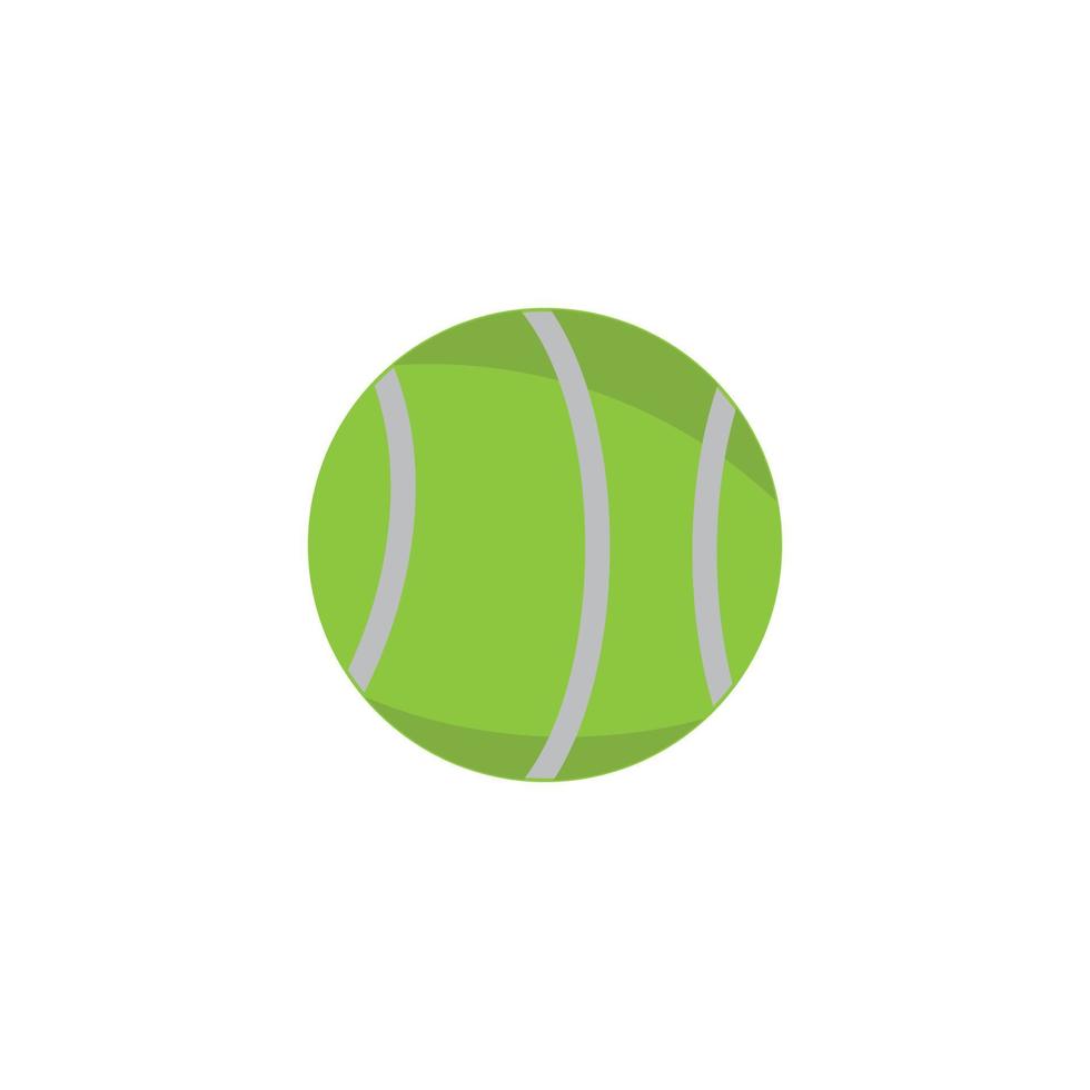 tennis ball icon vector