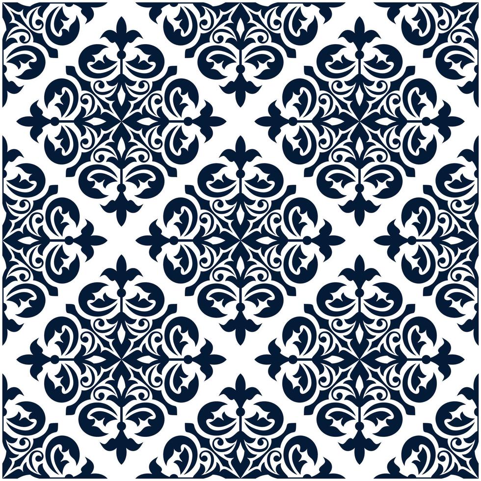 Floral ornamental decoration pattern vector