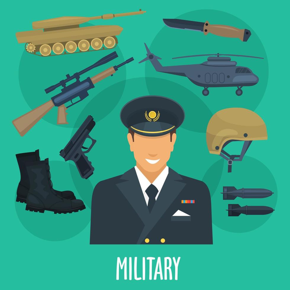 Military man occupation machines and vector weapon