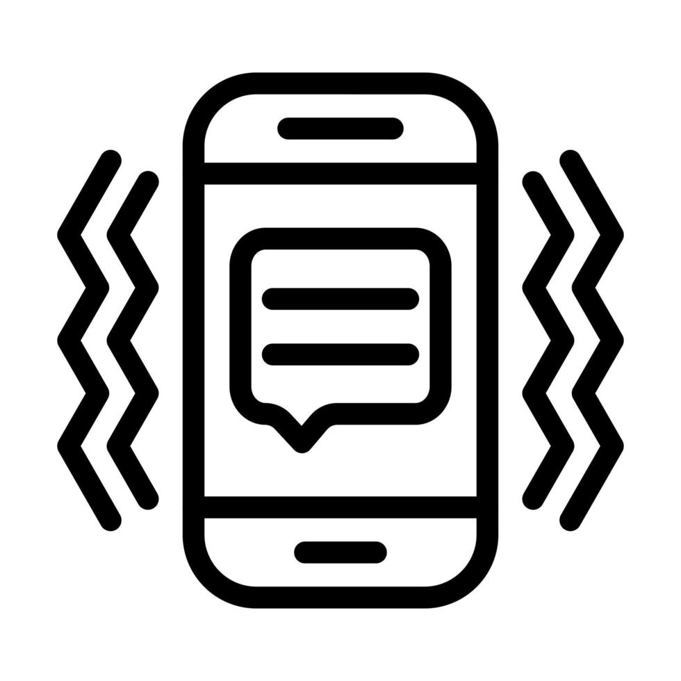 Vibration Icon Design vector