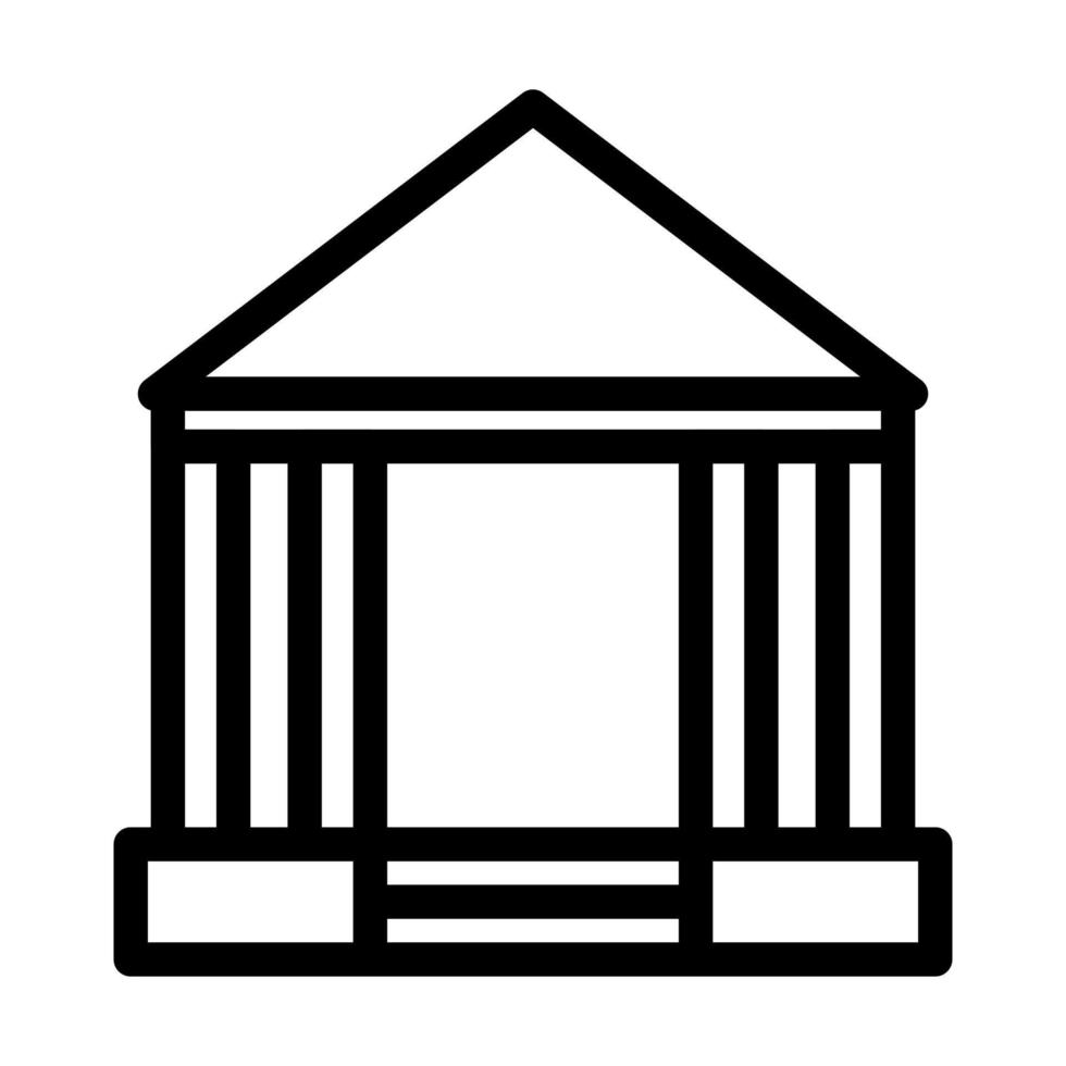 Pavilion Icon Design vector