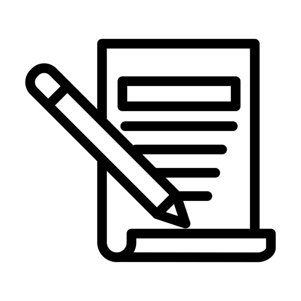 Note Icon Design vector