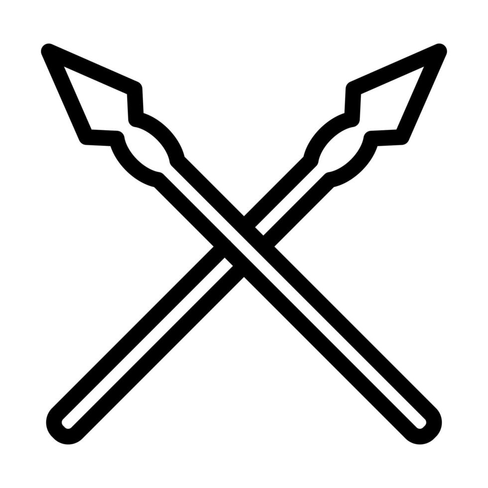 Spear Icon Design vector