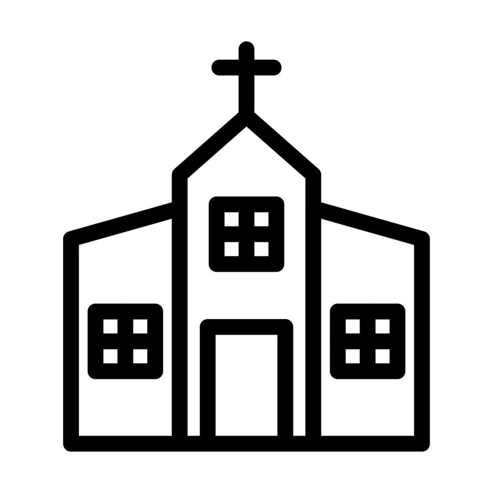 Church Icon Design vector