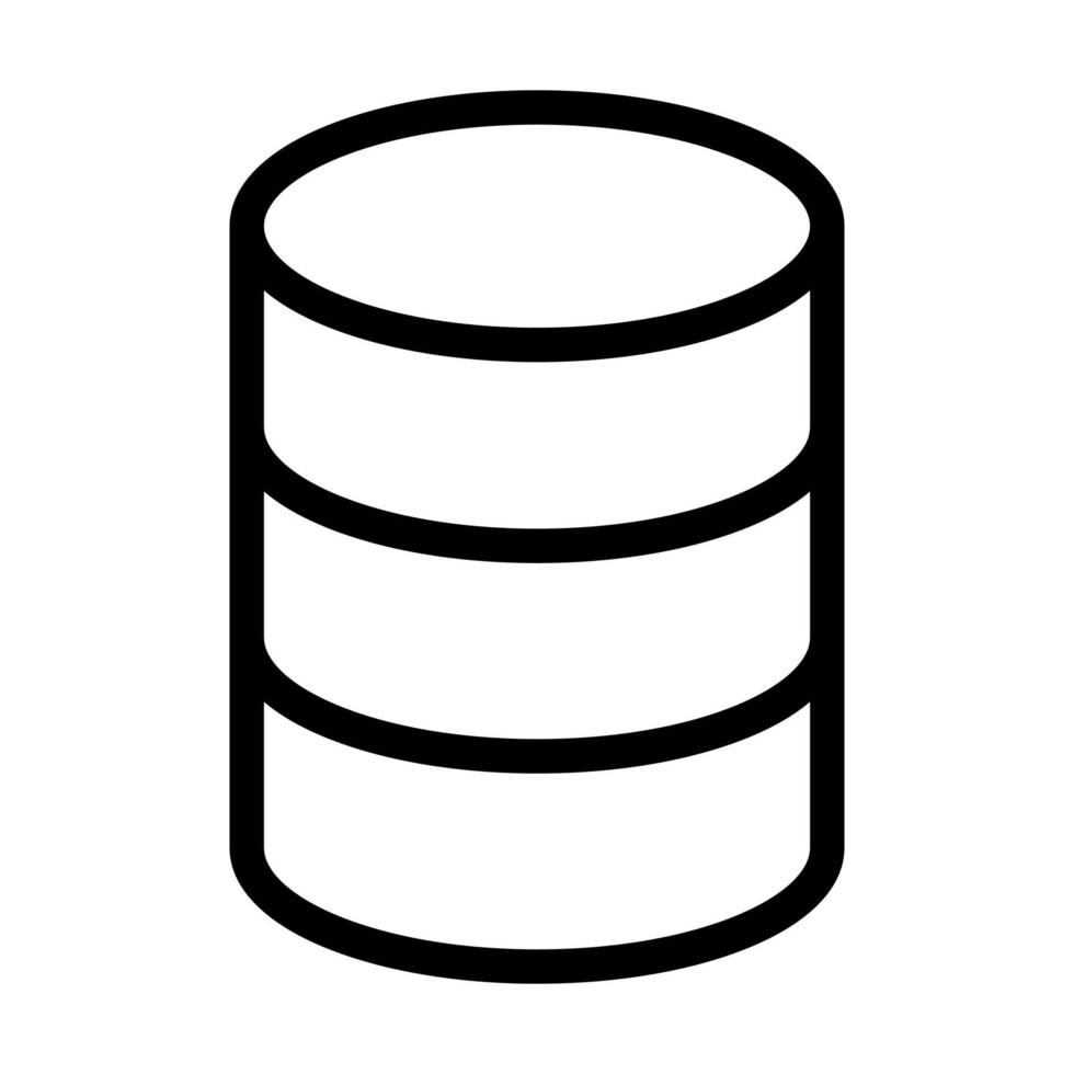 Data Storage Icon Design vector