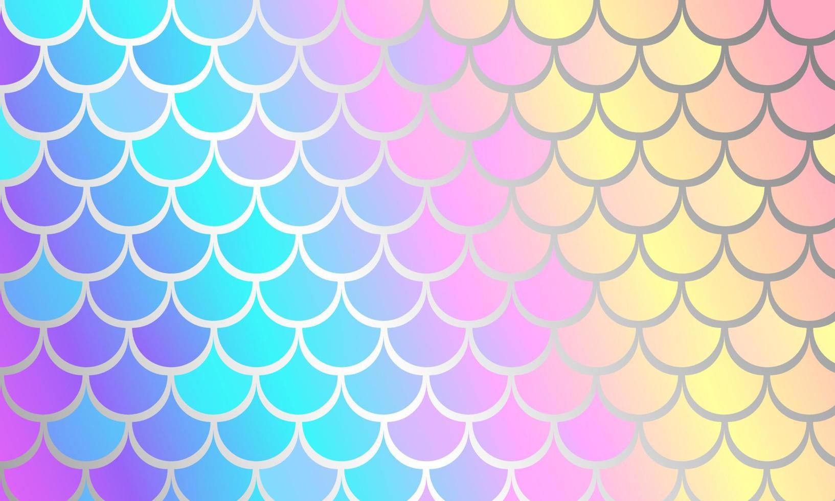 Abstract holographic scales background. Vector stock illustration.