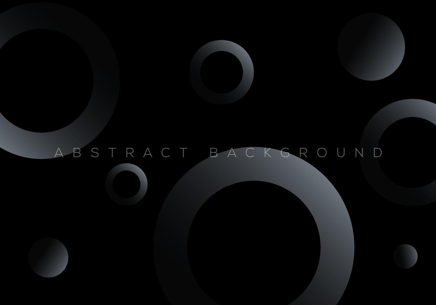fondo abstracto con elemento geométrico degradado de lujo negro premium para texto o mensaje vector