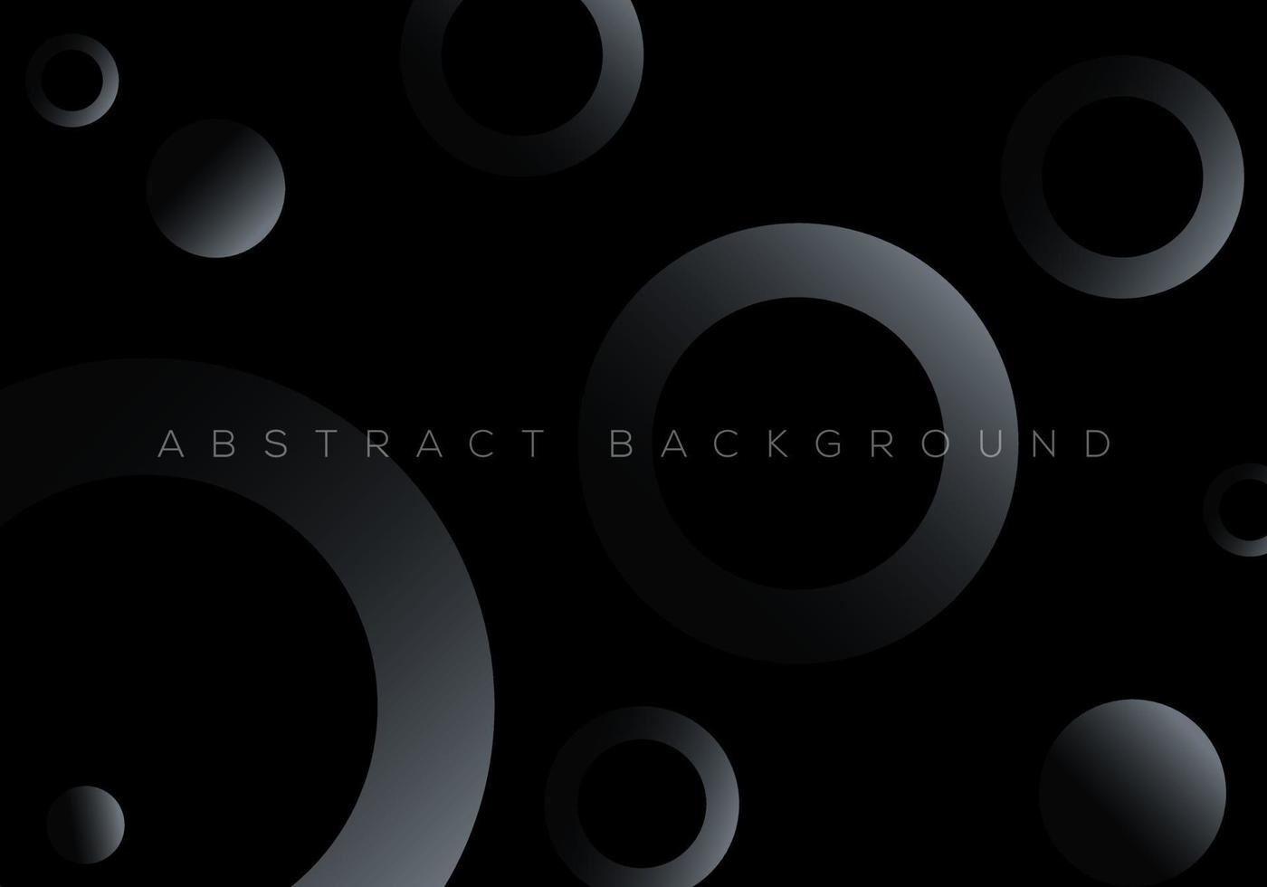 Abstract Background with Black Premium Luxury Gradient Geometric Element for Text or Message vector