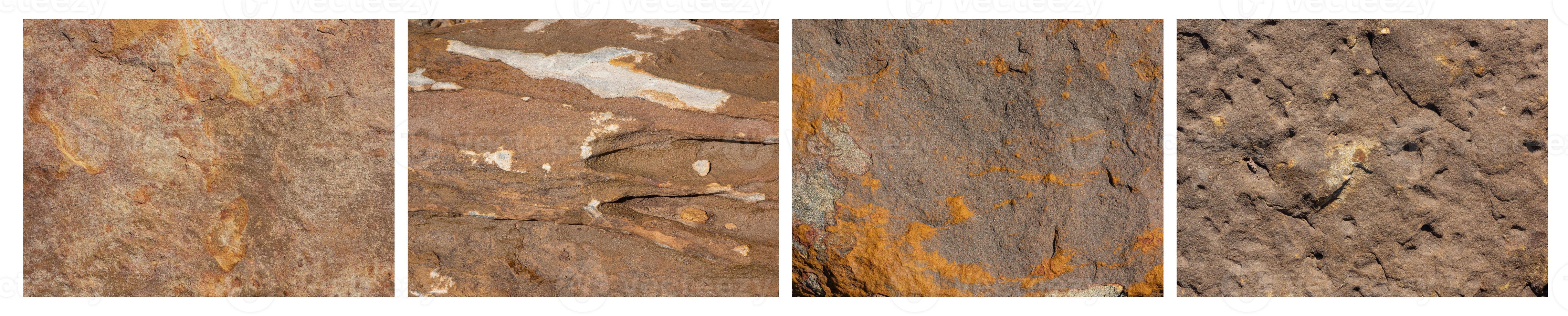 Includes a set of natural stone texture background images. photo