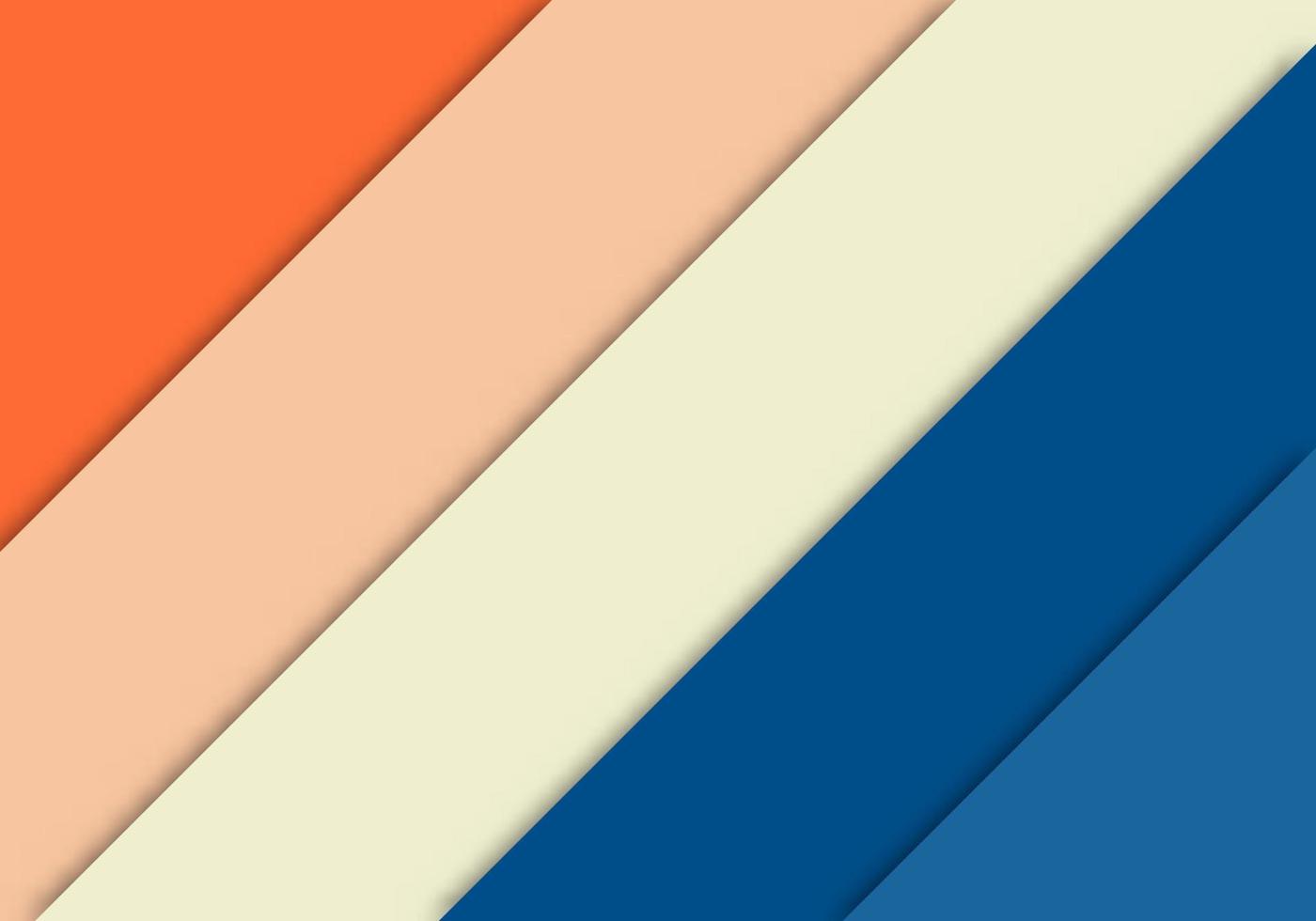 Abstract Modern Geometric Energy Technology Background. Graphic Orange Yellow and Blue Layers Futuristic Background vector