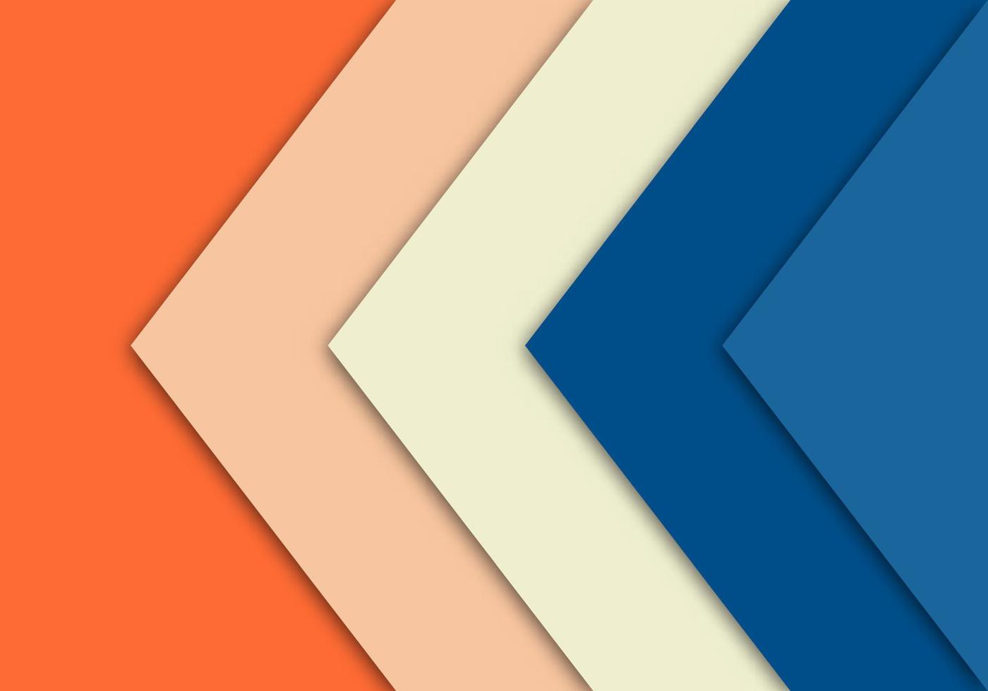 Abstract Modern Geometric Energy Technology Background. Graphic Orange Yellow and Blue Layers Futuristic Background vector