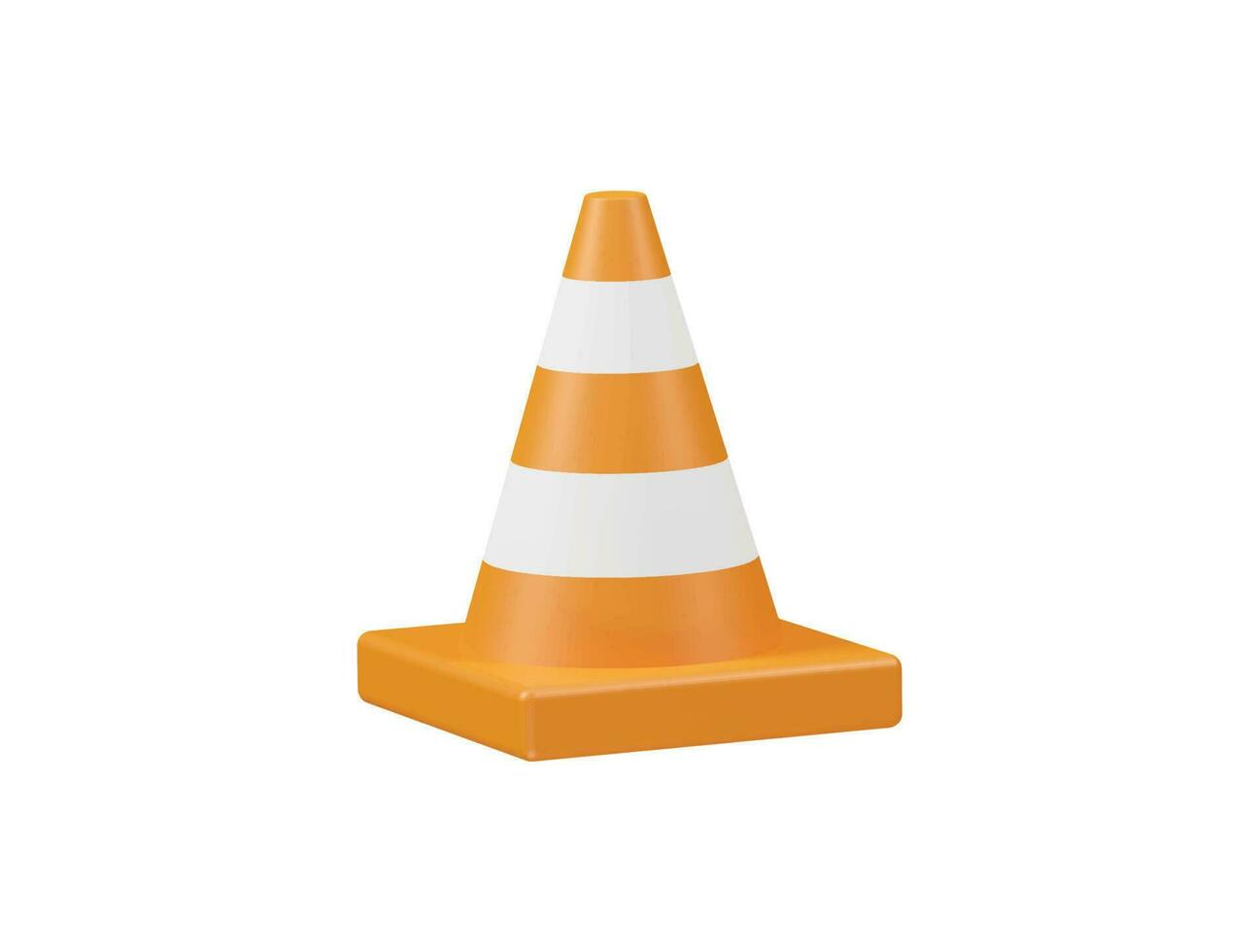 Traffic icon 3d render element vector