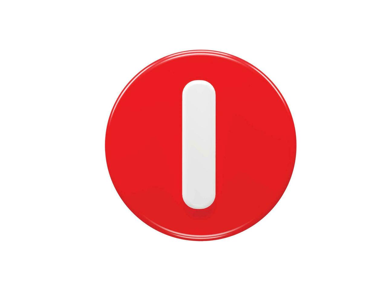 Interface icon 3d vector